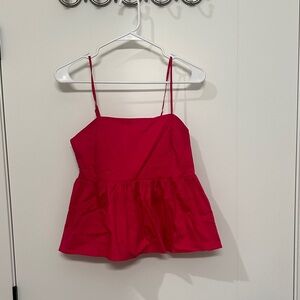 Express Women's Pink Sleeveless Top